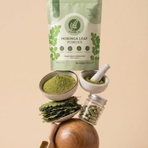 Organic Moringa Powder (Ecuador) – Energy, Immunity & Detox Superfood | 100% Pure | Moringa 305